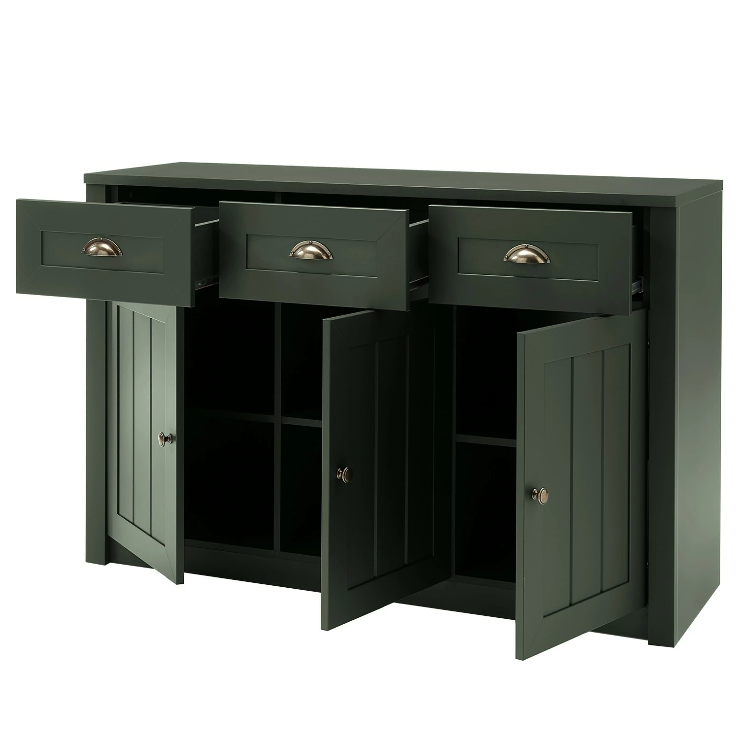 Ridgevalley Sideboard Beauville I - Moosgrün / Gold 6 Ridgevalley Sideboard Beauville I - Moosgrün / Gold – Bild 6