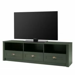 Ridgevalley Wohnwand Beauville I (3-teilig) - Moosgrün / Gold -WOHNZIMMERMÖBEL Verkäufe 1000196365 191127 09004100105 DETAILS P000000001000196365