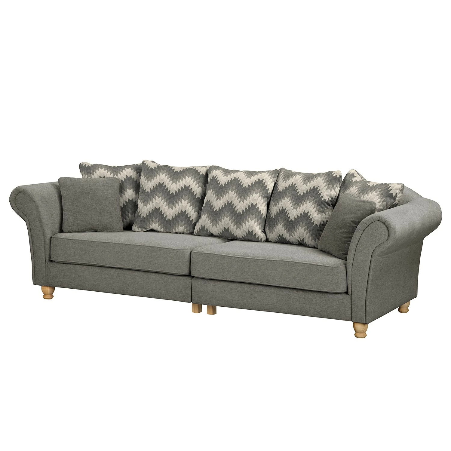 Ridgevalley Sofa Colares (3-Sitzer) - Webstoff - Grau 1 Ridgevalley Sofa Colares (3-Sitzer) - Webstoff - Grau