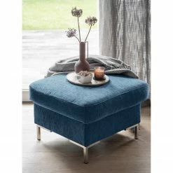 Fredriks Polsterhocker Fiesta I - Strukturstoff - Jeansblau 7 Fredriks Polsterhocker Fiesta I - Strukturstoff - Jeansblau -WOHNZIMMERMÖBEL Verkäufe 1000198225 211015 15511700557 DETAILS P000000001000198225