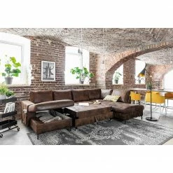 Ars manufacti Wohnlandschaft Sagata - Microfaser - Vintage Braun - Ottomane davorstehend rechts - Bettkasten - Schlaffunktion 13 Ars manufacti Wohnlandschaft Sagata - Microfaser - Vintage Braun - Ottomane davorstehend rechts - Bettkasten - Schlaffunktion -WOHNZIMMERMÖBEL Verkäufe 1000198268 200330 17010900244 MOOD DETAILS P000000001000198268 mood