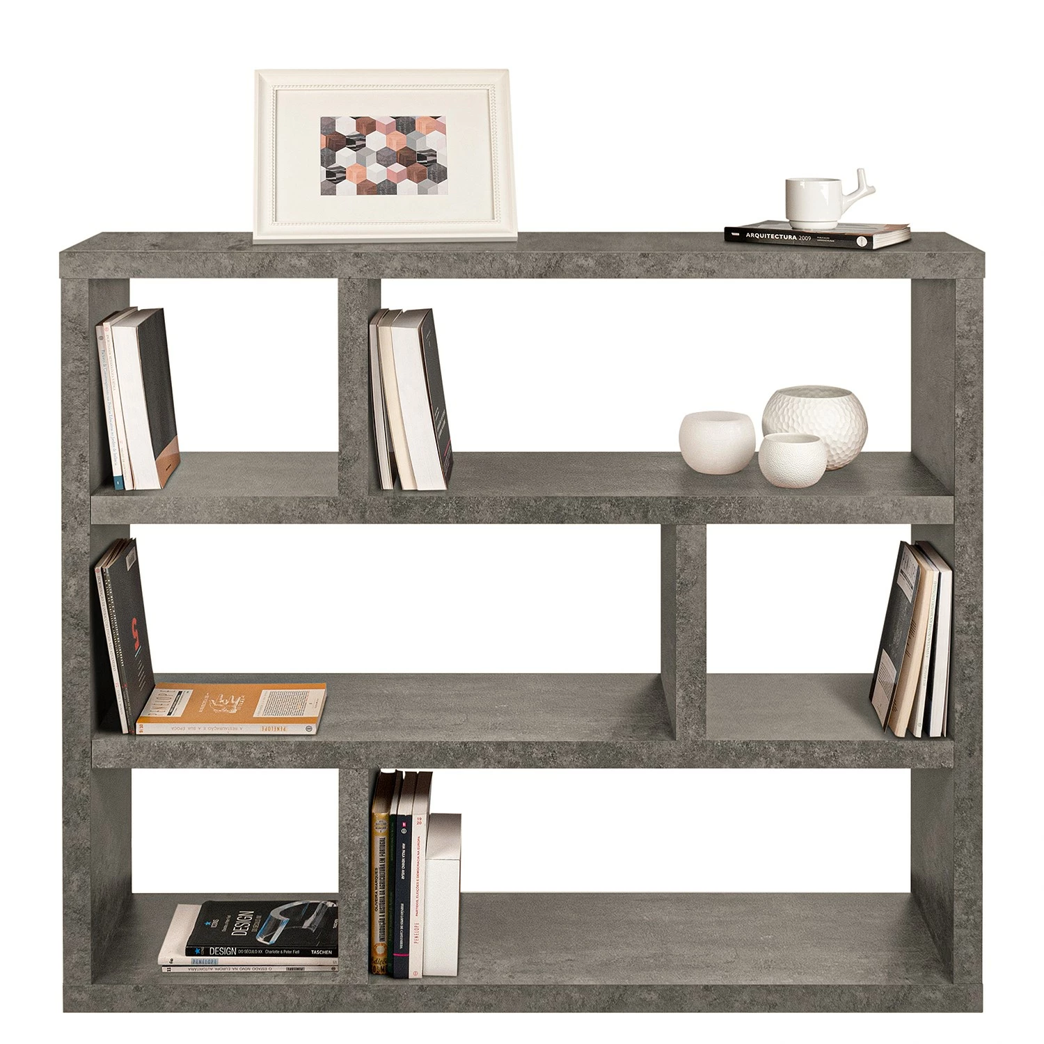 Temahome Regal Dublin - Beton Dekor - Höhe: 105 cm 6 Temahome Regal Dublin - Beton Dekor - Höhe: 105 cm – Bild 6