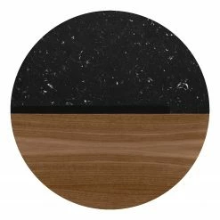 Temahome Beistelltisch Sonata - Marmor / Stahl - Walnuss / Schwarz 18 Temahome Beistelltisch Sonata - Marmor / Stahl - Walnuss / Schwarz -WOHNZIMMERMÖBEL Verkäufe 1000198867 191209 09463400079 DETAILS P000000001000198867