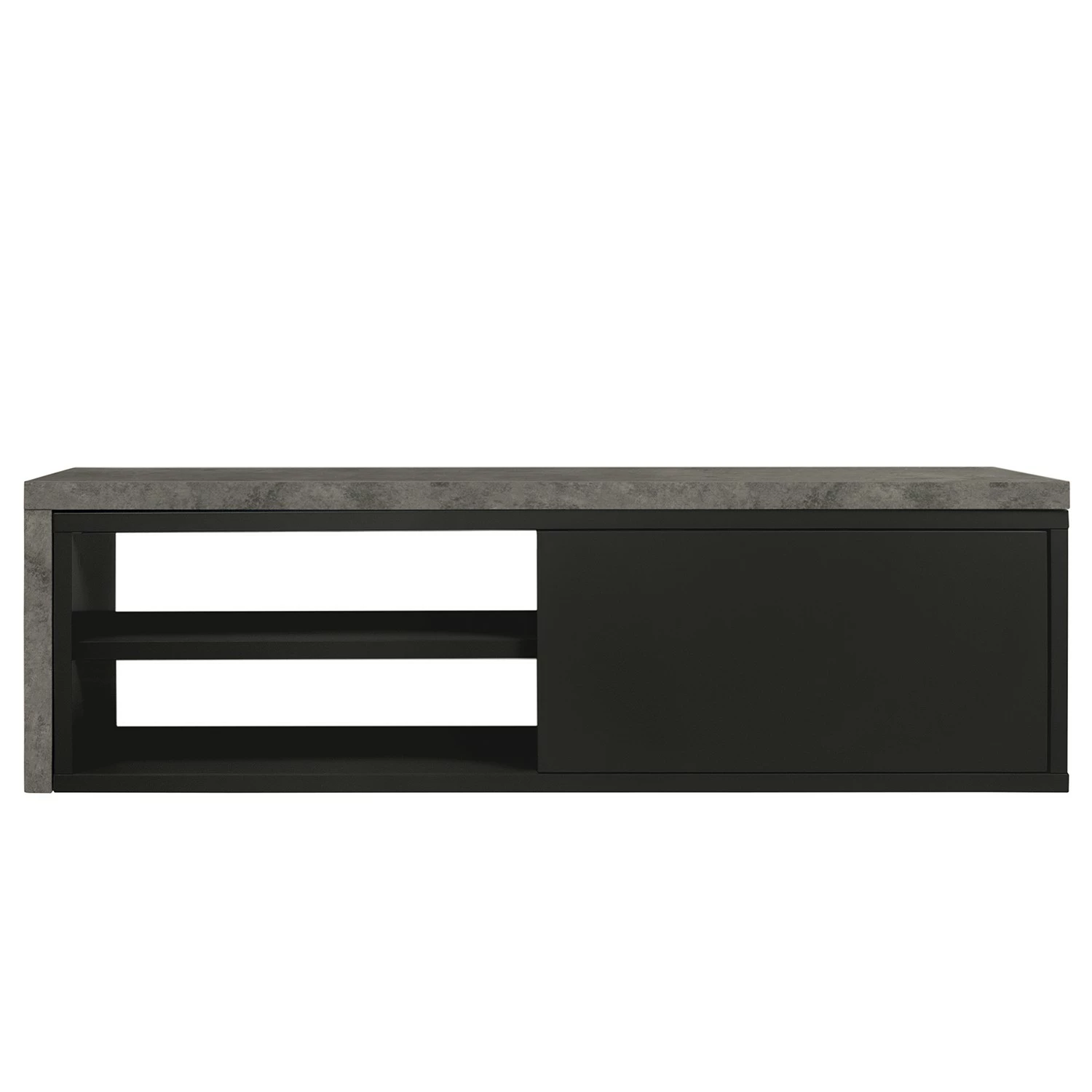 Temahome TV-Lowboard Detroit III - Beton Dekor / Schwarz 7 Temahome TV-Lowboard Detroit III - Beton Dekor / Schwarz – Bild 7