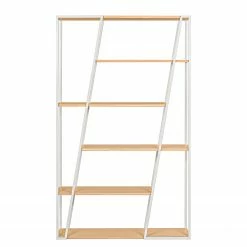 Temahome Regal Albi - Eiche / Weiß -WOHNZIMMERMÖBEL Verkäufe 1000198876 191209 09464200162 DETAILS P000000001000198876