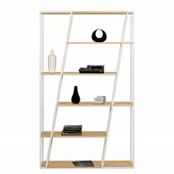 Temahome Regal Albi - Eiche / Weiß -WOHNZIMMERMÖBEL Verkäufe 1000198876 191209 09464200165 DETAILS P000000001000198876