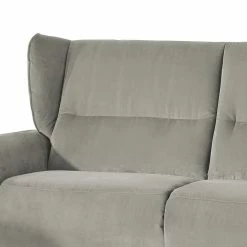 Fredriks Sofa Lehi (3-Sitzer) - Samt - Platin -WOHNZIMMERMÖBEL Verkäufe 1000199758 200225 14060600048 DETAILS P000000001000199758