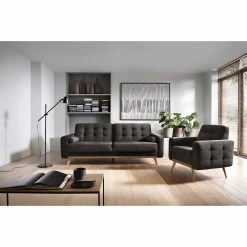 Mørteens Sessel Oravi - Samt - Dunkelbraun -WOHNZIMMERMÖBEL Verkäufe 1000199776 200225 14060900153 MOOD DETAILS P000000001000199776 mood