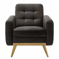 Mørteens Sessel Oravi - Samt - Dunkelbraun -WOHNZIMMERMÖBEL Verkäufe 1000199776 200225 14060900154 DETAILS P000000001000199776