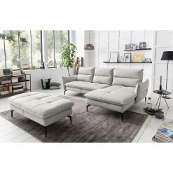 Fredriks Ecksofa Atoka I - Strukturstoff - Webstoff Pendo: Sahara -WOHNZIMMERMÖBEL Verkäufe 1000199789 200225 14061300269 MOOD DETAILS P000000001000199789 mood