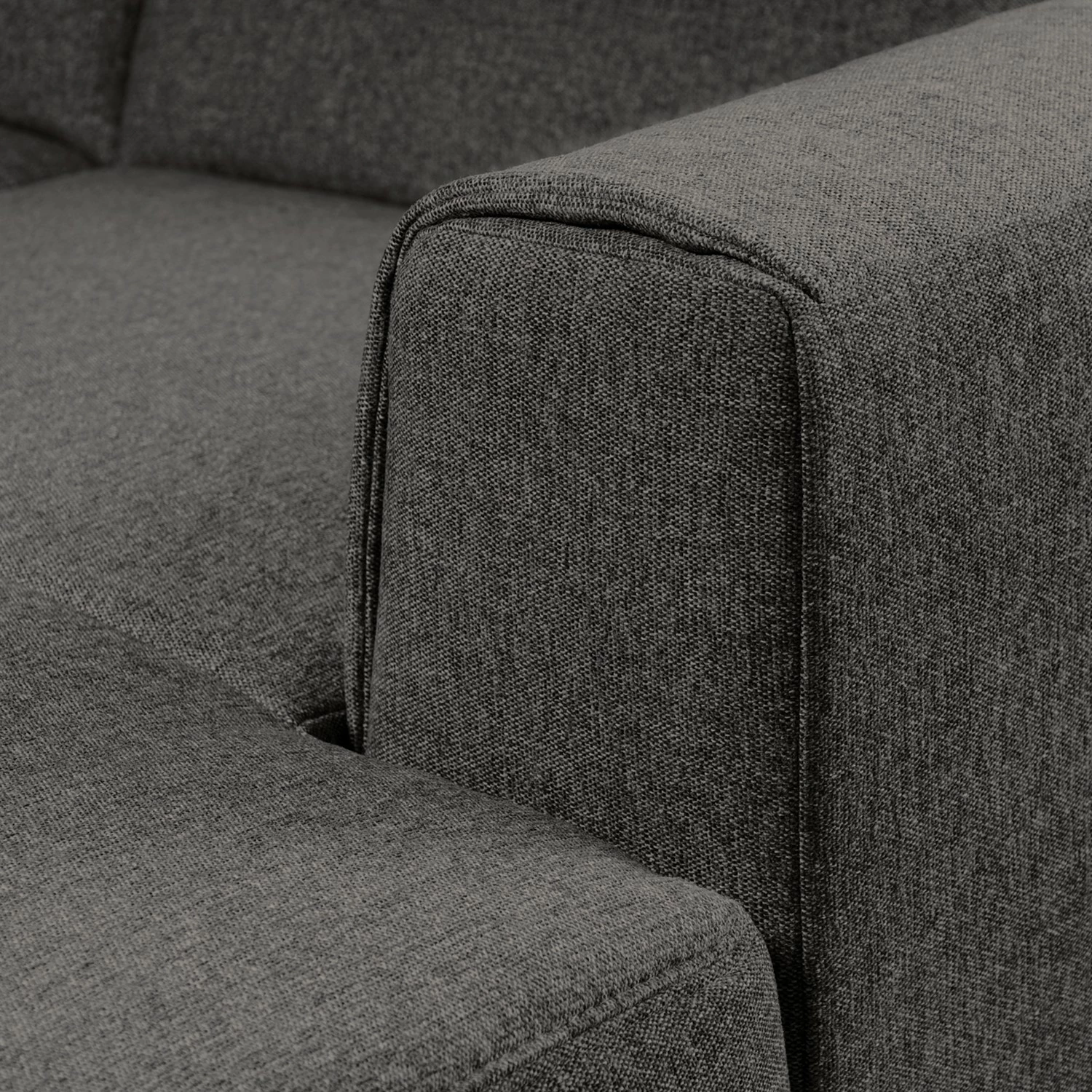 Fredriks Ecksofa Basin I - Webstoff - Dunkelgrau - Longchair davorstehend rechts 9 Fredriks Ecksofa Basin I - Webstoff - Dunkelgrau - Longchair davorstehend rechts – Bild 9