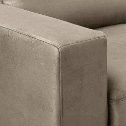 Fredriks Ecksofa Denny I - Antiklederlook - Taupe - Longchair davorstehend rechts -WOHNZIMMERMÖBEL Verkäufe 1000199990 200205 11530500139 DETAILS P000000001000199990