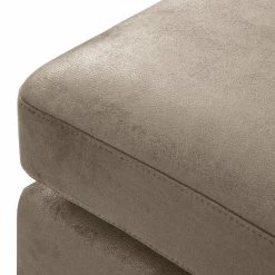 Fredriks Ecksofa Denny I - Antiklederlook - Taupe - Longchair davorstehend rechts -WOHNZIMMERMÖBEL Verkäufe 1000199990 200205 11530500141 DETAILS P000000001000199990