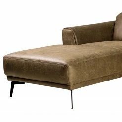 Fredriks Ecksofa Basin II - Kunstleder - Kokosnuss Braun - Longchair davorstehend links -WOHNZIMMERMÖBEL Verkäufe 1000200003 200409 12381900063 DETAILS P000000001000200003