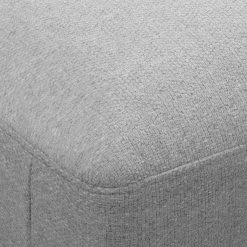 Fredriks Ecksofa Denny II - Webstoff - Hellgrau - Longchair davorstehend links -WOHNZIMMERMÖBEL Verkäufe 1000200012 200205 11531000361 DETAILS P000000001000200012