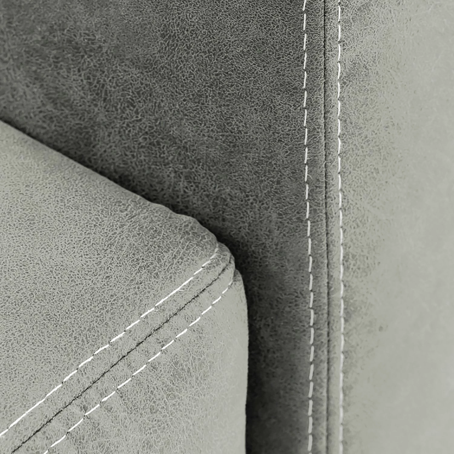 Ars Natura Wohnlandschaften Korfi - Microfaser - Platin - Ottomane davorstehend links - Mit Kopfstütze 7 Ars Natura Wohnlandschaften Korfi - Microfaser - Platin - Ottomane davorstehend links - Mit Kopfstütze – Bild 7