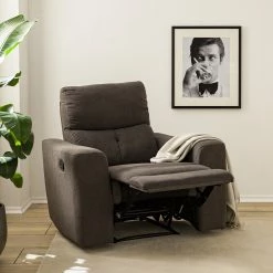 Modoform Relaxsessel Bazaar - Flachgewebe - Braungrau -WOHNZIMMERMÖBEL Verkäufe 1000200100 200731 14205700002 MOOD DETAILS P000000001000200100 mood