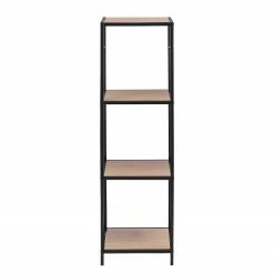 Red Living Regal Coogee IX - Wildeiche Dekor / Schwarz - Höhe: 120 cm 9 Red Living Regal Coogee IX - Wildeiche Dekor / Schwarz - Höhe: 120 cm -WOHNZIMMERMÖBEL Verkäufe 1000200154 200205 06092300078 DETAILS P000000001000200154