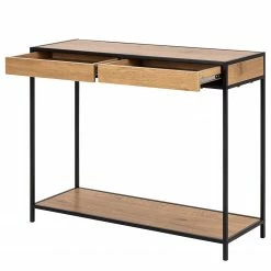 Red Living Konsolentisch Coogee - Wildeiche Dekor / Schwarz -WOHNZIMMERMÖBEL Verkäufe 1000200156 200205 06092400084 DETAILS P000000001000200156