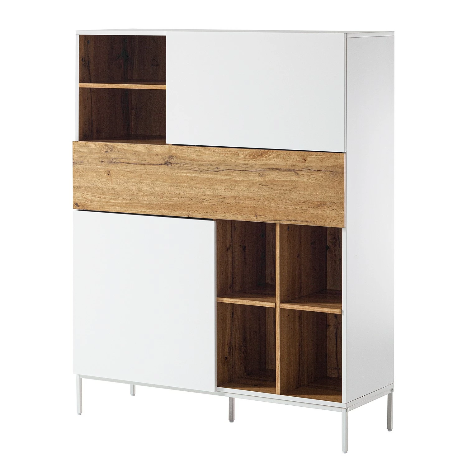 Fredriks Highboard Meon - Weiß 1 Fredriks Highboard Meon - Weiß