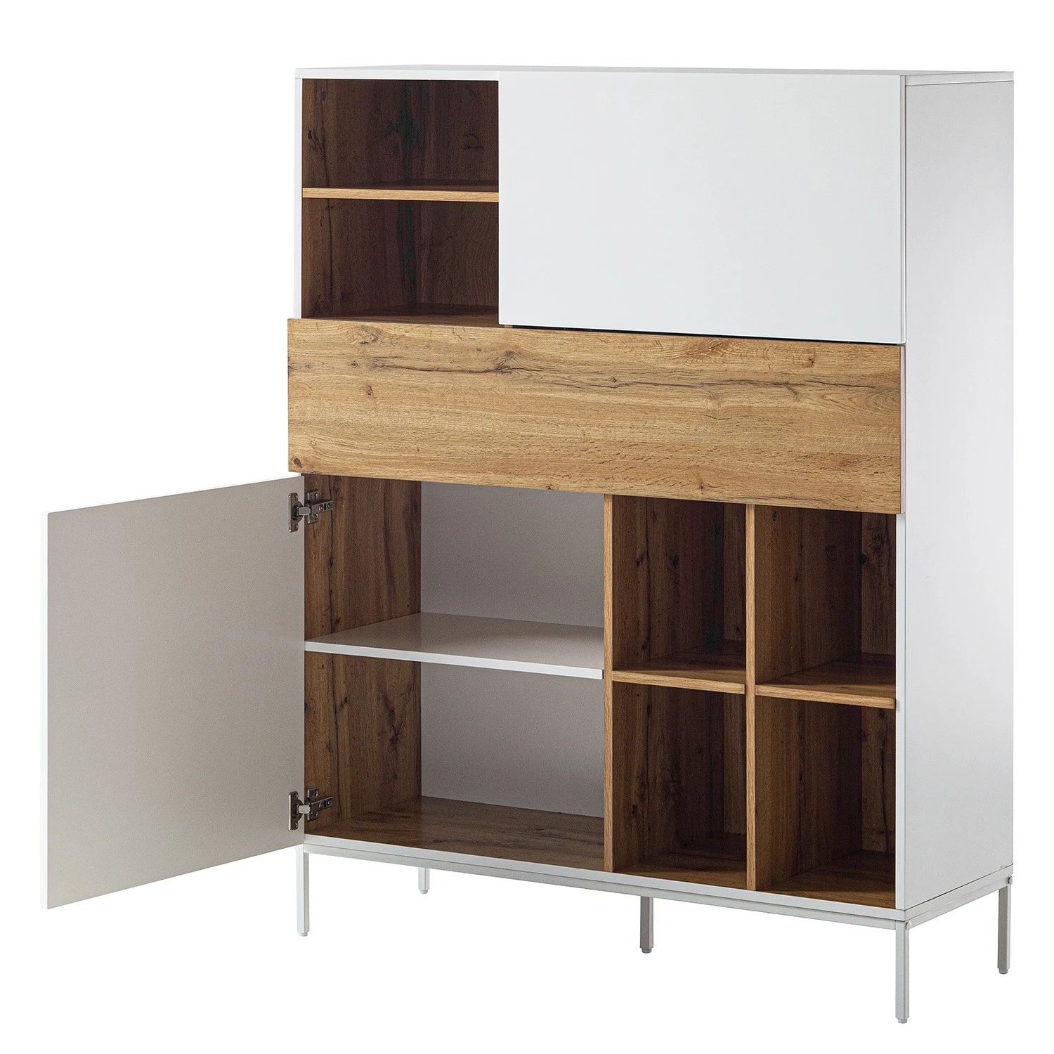 Fredriks Highboard Meon - Weiß 7 Fredriks Highboard Meon - Weiß – Bild 7