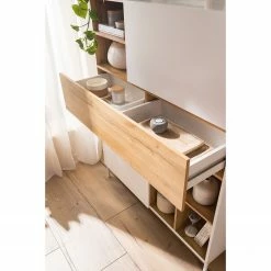 Fredriks Highboard Meon - Weiß 40 Fredriks Highboard Meon - Weiß -WOHNZIMMERMÖBEL Verkäufe 1000201079 201030 11202700014 DETAILS P000000001000201079