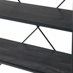 Fredriks Regal Meon II - Eiche Grau Dekor -WOHNZIMMERMÖBEL Verkäufe 1000201090 200930 14034300006 DETAILS P000000001000201090