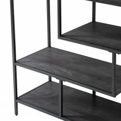 Fredriks Regal Meon V - Eiche Grau Dekor -WOHNZIMMERMÖBEL Verkäufe 1000201094 200820 06185800027 DETAILS P000000001000201094