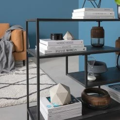 Fredriks Regal Meon V - Eiche Grau Dekor -WOHNZIMMERMÖBEL Verkäufe 1000201094 201120 14485400019 DETAILS P000000001000201094