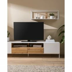 Fredriks TV-Lowboard Meon - Weiß -WOHNZIMMERMÖBEL Verkäufe 1000201098 201030 11203100023 DETAILS P000000001000201098