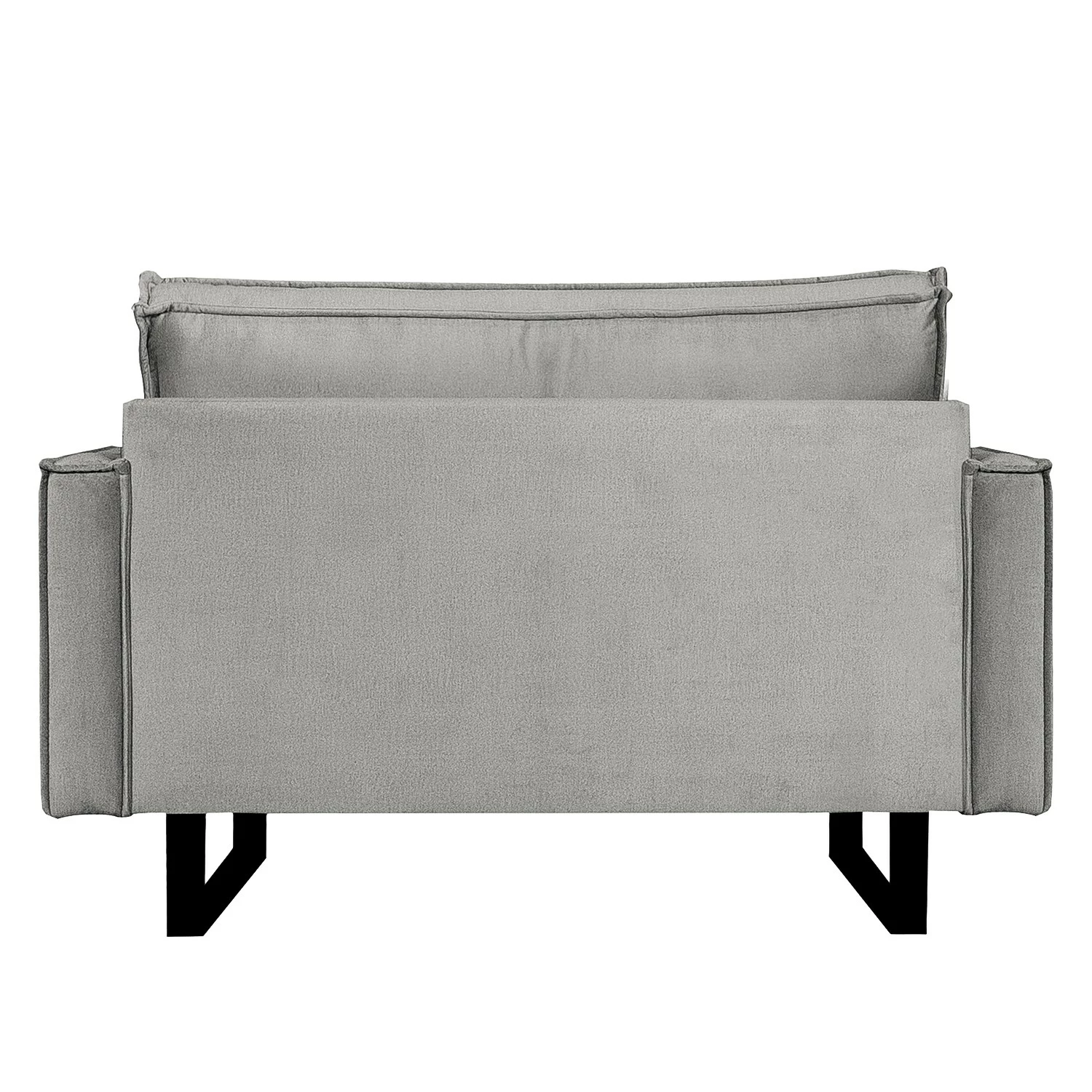 Ars manufacti Sessel Liel I - Samt Onoli: Hellgrau 5 Ars manufacti Sessel Liel I - Samt Onoli: Hellgrau – Bild 5