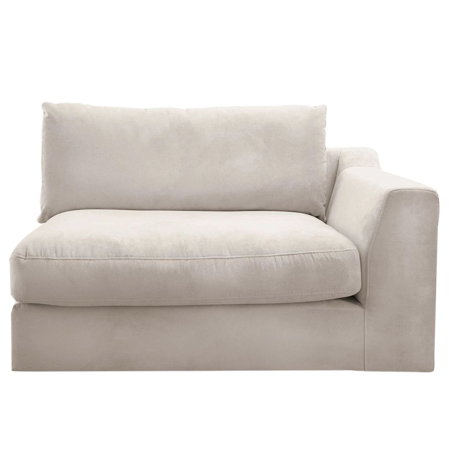 Fredriks Sofa Dixwell (1,5-Sitzer) - Flachgewebe - Kaschmir - Armlehne davorstehend rechts 3 Fredriks Sofa Dixwell (1,5-Sitzer) - Flachgewebe - Kaschmir - Armlehne davorstehend rechts – Bild 3