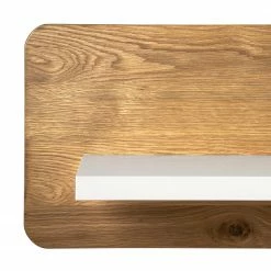 Mørteens Wohnkombination Boge (2-teilig) - Echtholzfurnier - Asteiche / Matt Weiß -WOHNZIMMERMÖBEL Verkäufe 1000202254 200402 14480000012 DETAILS P000000001000202254