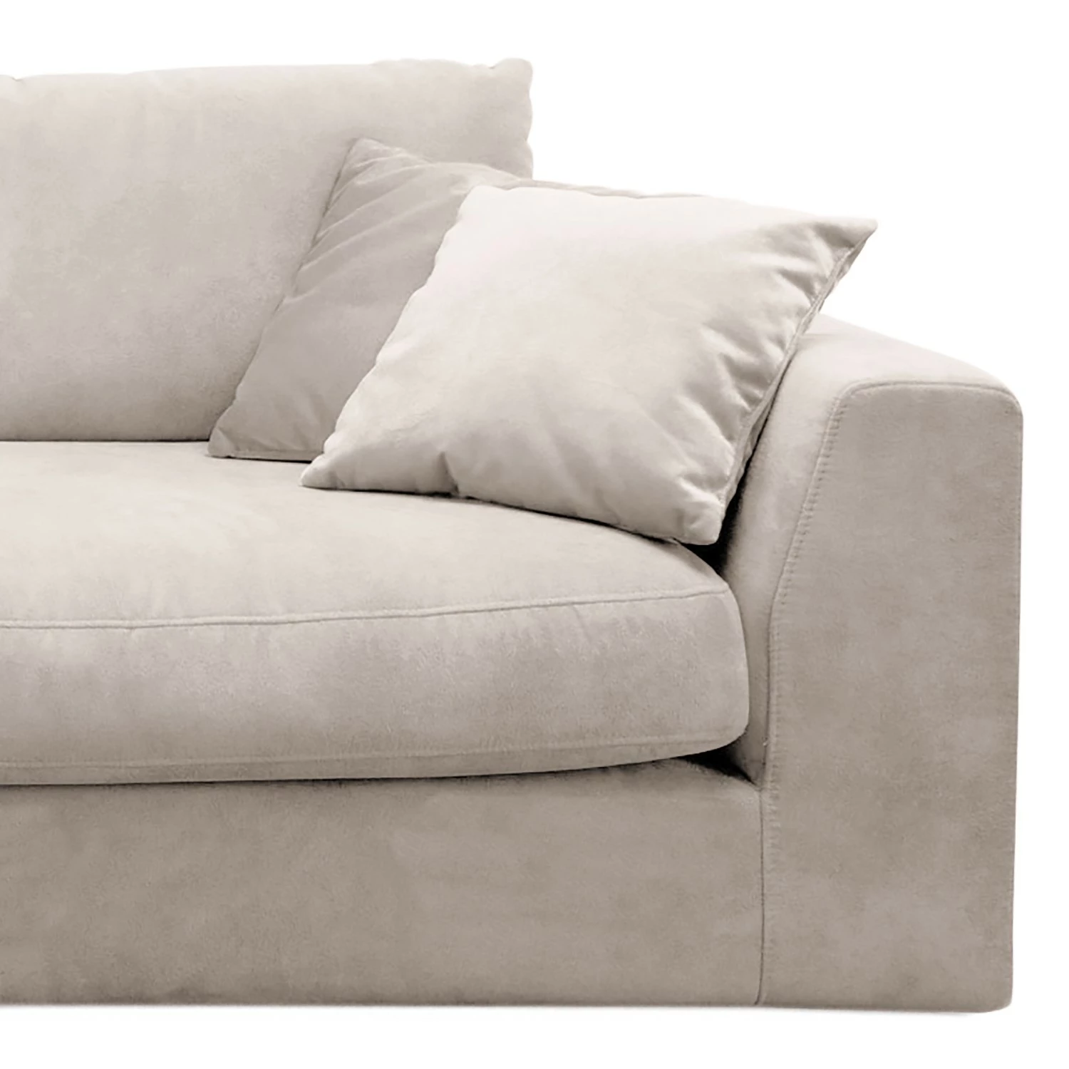 Fredriks Big Sofa Dixwell - Flachgewebe - Kaschmir 5 Fredriks Big Sofa Dixwell - Flachgewebe - Kaschmir – Bild 5