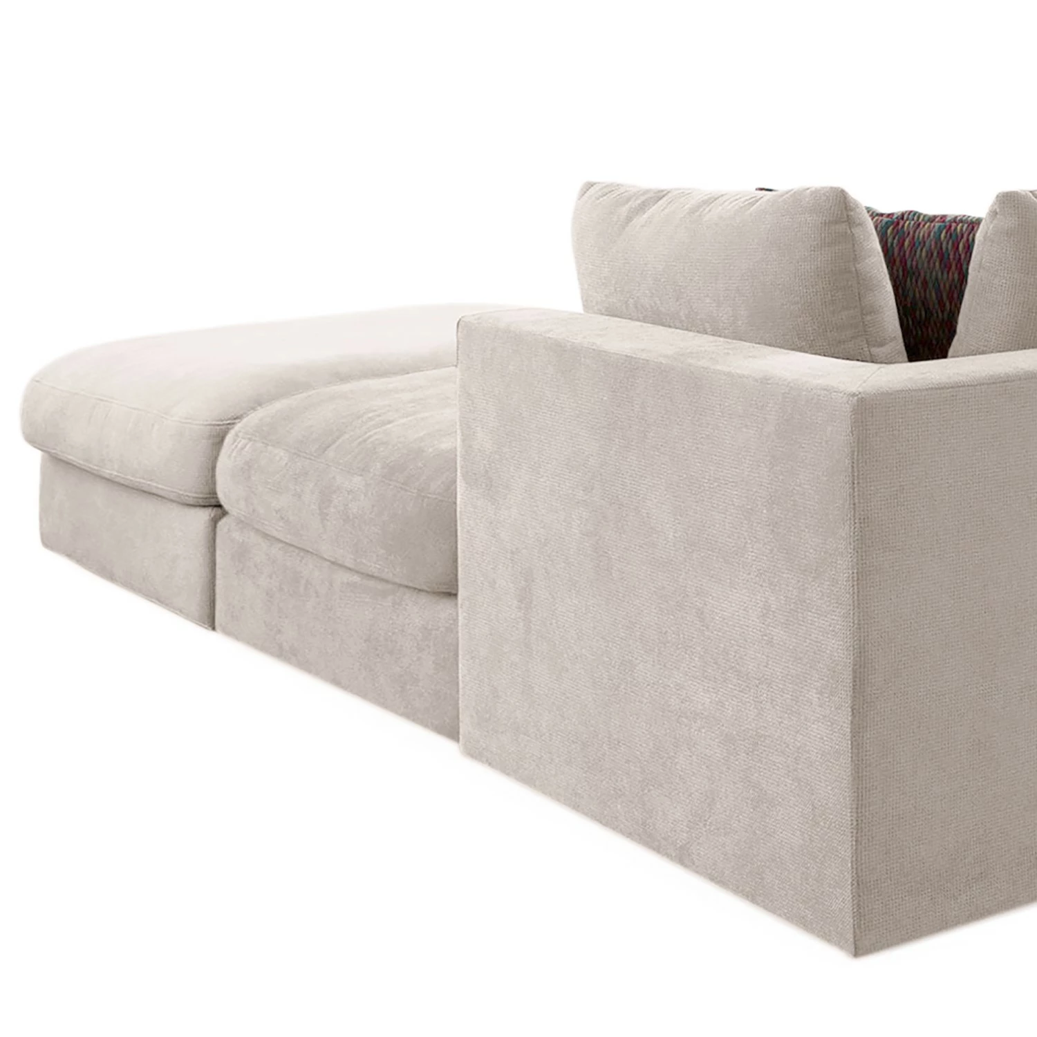 Fredriks Wohnlandschaft Dixwell I - Flachgewebe - Kaschmir - Ottomane davorstehend links 10 Fredriks Wohnlandschaft Dixwell I - Flachgewebe - Kaschmir - Ottomane davorstehend links – Bild 10