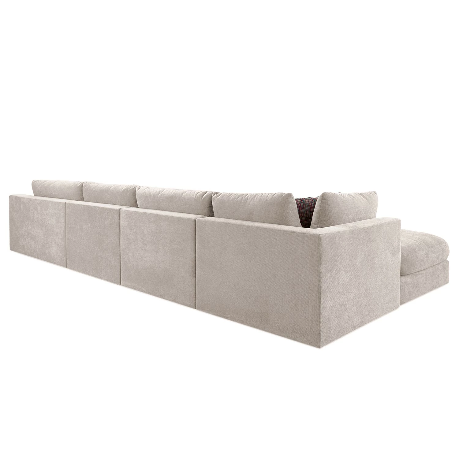 Fredriks Wohnlandschaft Dixwell II - Flachgewebe - Kaschmir - Ottomane davorstehend rechts 3 Fredriks Wohnlandschaft Dixwell II - Flachgewebe - Kaschmir - Ottomane davorstehend rechts – Bild 3