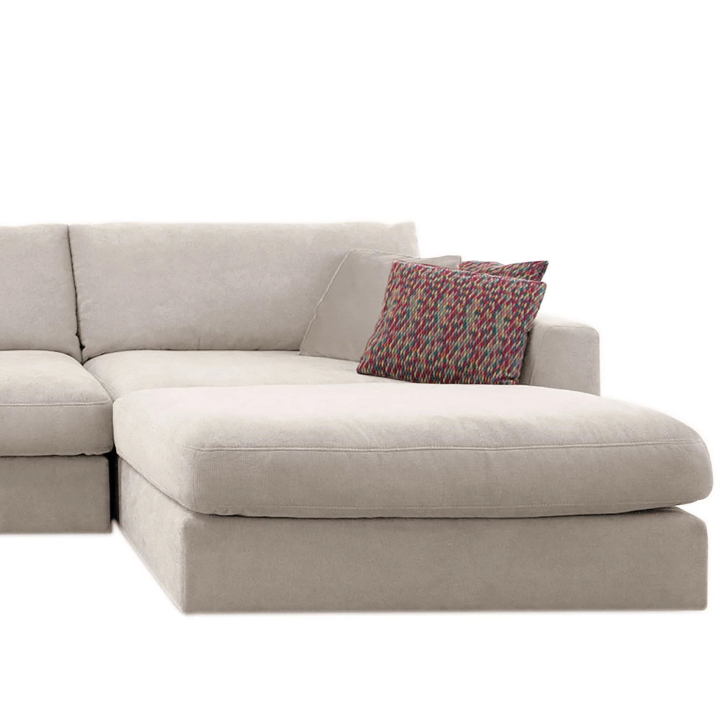 Fredriks Wohnlandschaft Dixwell II - Flachgewebe - Kaschmir - Ottomane davorstehend rechts 9 Fredriks Wohnlandschaft Dixwell II - Flachgewebe - Kaschmir - Ottomane davorstehend rechts – Bild 9