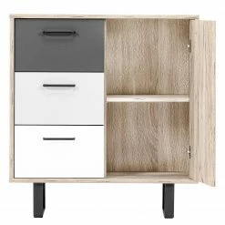 Norrwood Kommode Brookton I - Mehrfarbig / Eiche Dekor -WOHNZIMMERMÖBEL Verkäufe 1000202436 200124 09541300050 DETAILS P000000001000202436