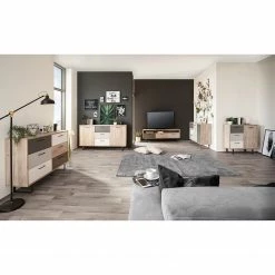 Norrwood Kommode Brookton II - Mehrfarbig / Eiche Dekor -WOHNZIMMERMÖBEL Verkäufe 1000202440 200124 09541700092 MOOD DETAILS P000000001000202440 mood