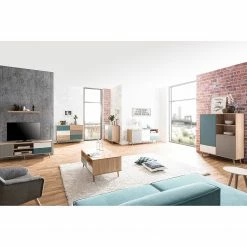 Norrwood Sideboard Bibury II - Mehrfarbig / Eiche Sonoma Dekor -WOHNZIMMERMÖBEL Verkäufe 1000202461 200124 09542900163 MOOD DETAILS P000000001000202461 mood