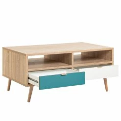 Norrwood Couchtisch Bibury - Mehrfarbig / Eiche Sonoma Dekor -WOHNZIMMERMÖBEL Verkäufe 1000202462 200124 09543100180 DETAILS P000000001000202462