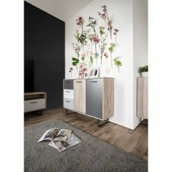 Norrwood Kommode Brookton III - Mehrfarbig / Eiche Dekor -WOHNZIMMERMÖBEL Verkäufe 1000202472 200124 09544300237 MOOD DETAILS P000000001000202472 mood