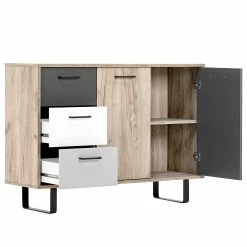 Norrwood Kommode Brookton III - Mehrfarbig / Eiche Dekor -WOHNZIMMERMÖBEL Verkäufe 1000202472 200124 09544400242 DETAILS P000000001000202472