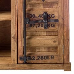Wolf-Möbel TV-Lowboard Container - Sheesham massiv -WOHNZIMMERMÖBEL Verkäufe 1000202473 201016 13372400021 DETAILS P000000001000202473