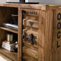 Wolf-Möbel TV-Lowboard Container - Sheesham massiv -WOHNZIMMERMÖBEL Verkäufe 1000202473 210127 06214300018 DETAILS P000000001000202473