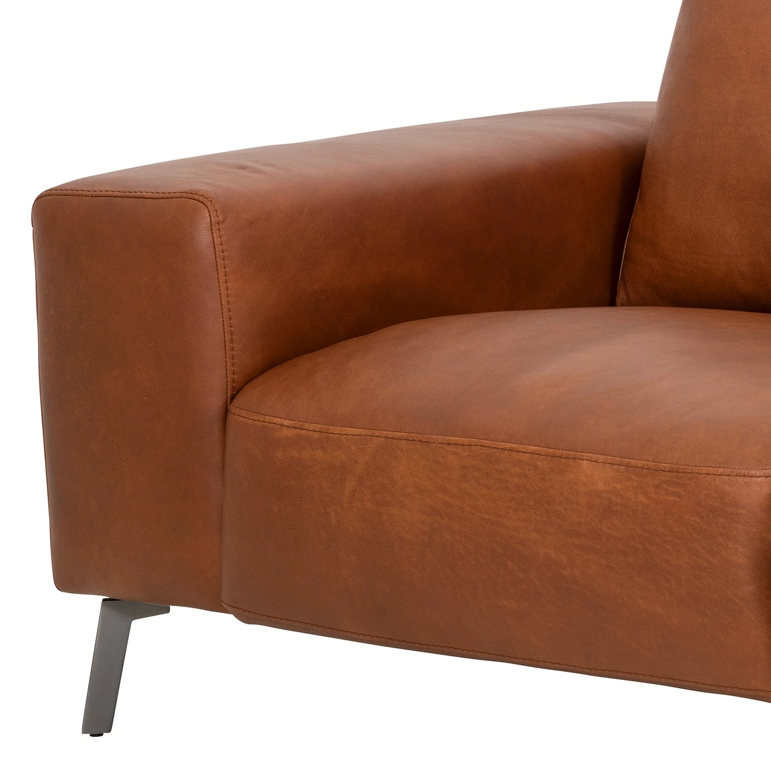 Studio Copenhagen Sofa Volx (2-Sitzer) - Anilinleder- Cognac 7 Studio Copenhagen Sofa Volx (2-Sitzer) - Anilinleder- Cognac – Bild 7