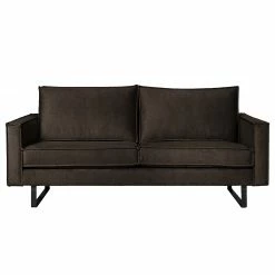 Ars manufacti Sofa Liel II (2,5-Sitzer) - Samt - Samt Onoli: Espresso -WOHNZIMMERMÖBEL Verkäufe 1000205007 200227 14472400027 DETAILS P000000001000205007