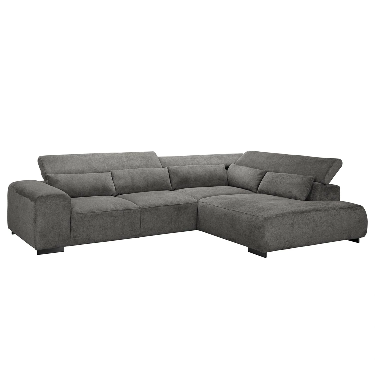 Fredriks Ecksofa Dolton - Microfaser - Grau - Ottomane davorstehend rechts 5 Fredriks Ecksofa Dolton - Microfaser - Grau - Ottomane davorstehend rechts – Bild 5