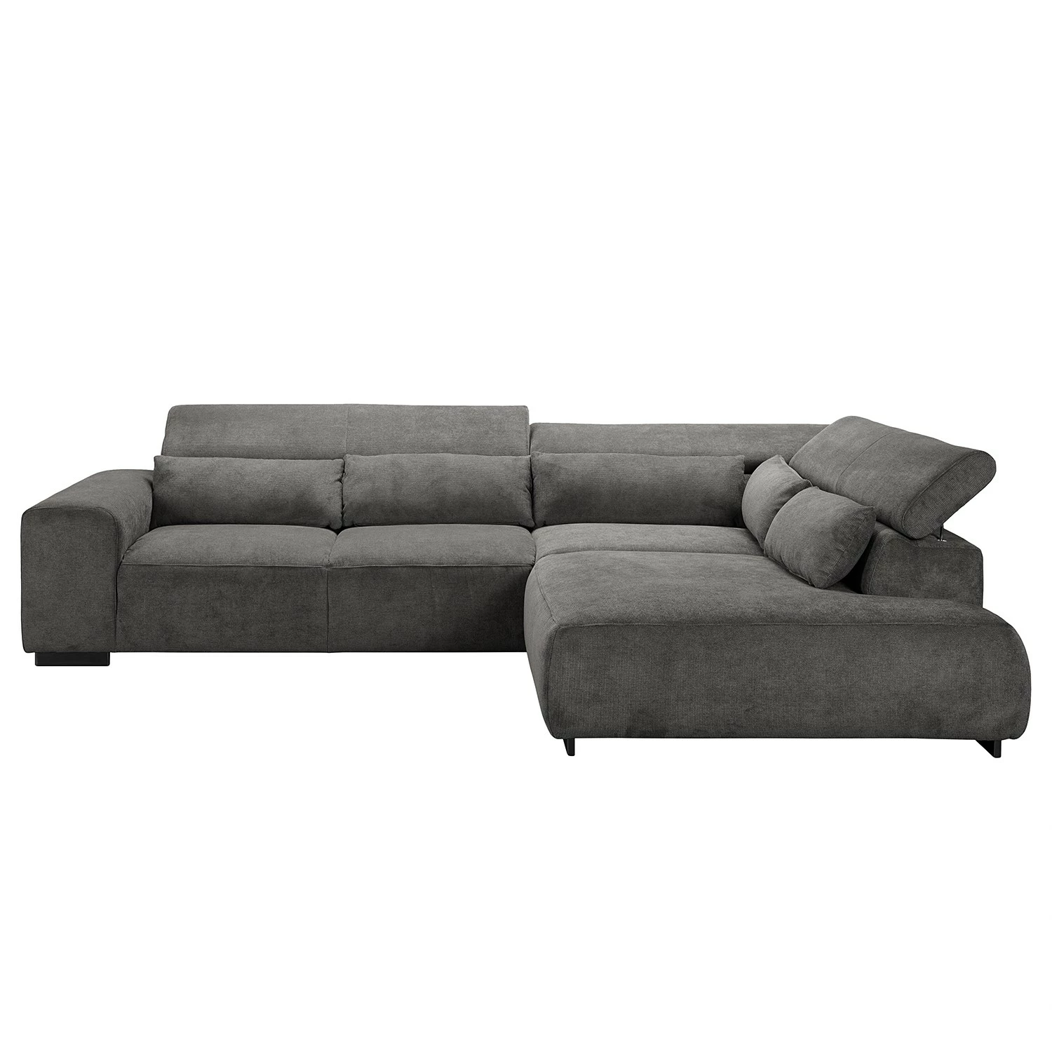 Fredriks Ecksofa Dolton - Microfaser - Grau - Ottomane davorstehend rechts 7 Fredriks Ecksofa Dolton - Microfaser - Grau - Ottomane davorstehend rechts – Bild 7