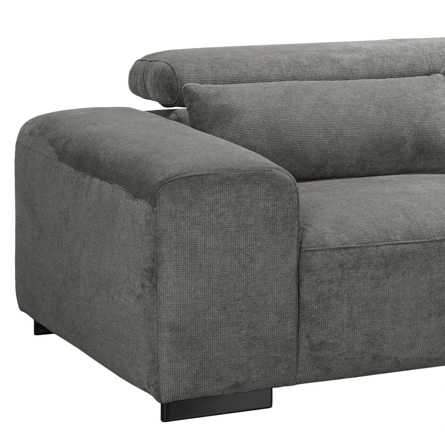 Fredriks Ecksofa Dolton - Microfaser - Grau - Ottomane davorstehend rechts 9 Fredriks Ecksofa Dolton - Microfaser - Grau - Ottomane davorstehend rechts – Bild 9